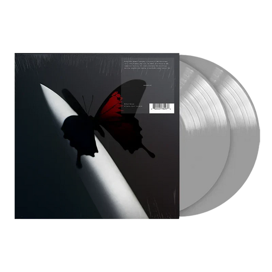 Post Malone Twelve Carat Toothache 2LP with the butterfly blade cover art and silver vinyl records