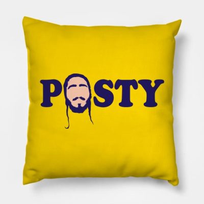 Posty Throw Pillow Official Post Malone  Merch