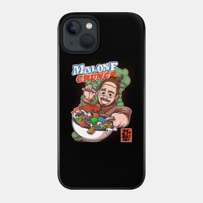 Malone Crunch Illustration Phone Case Official Post Malone  Merch