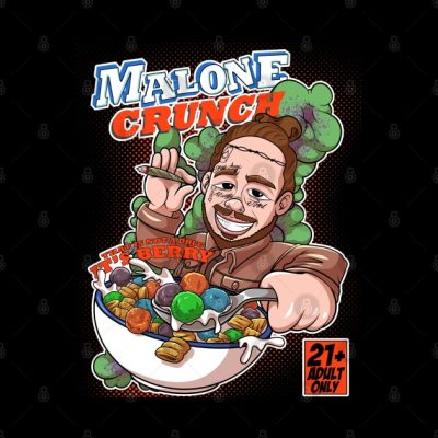 Malone Crunch Illustration Tapestry Official Post Malone  Merch