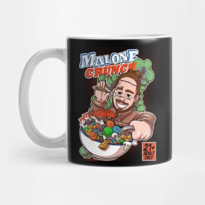 Malone Crunch Illustration Mug Official Post Malone  Merch