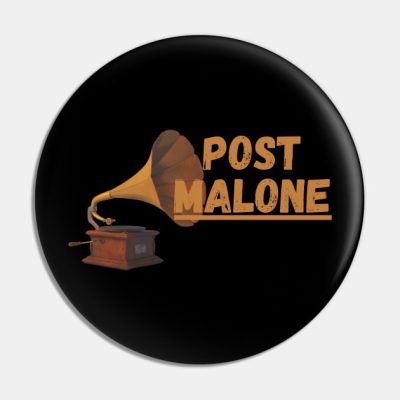 Vintage Malone Records Pin Official Post Malone  Merch