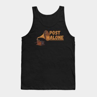 Vintage Malone Records Tank Top Official Post Malone  Merch