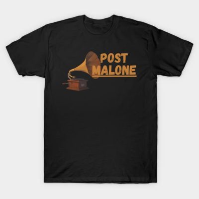 Vintage Malone Records T-Shirt Official Post Malone  Merch