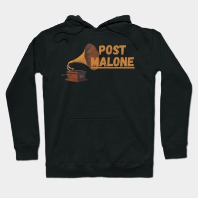 Vintage Malone Records Hoodie Official Post Malone  Merch