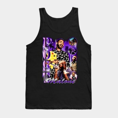 Post Malone Vintage Rap Tee Tank Top Official Post Malone  Merch