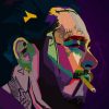 43 Designs Post Malone Kraftpaper Poster Alternative Abstract Art Painting Funny Wall Sticker for Coffee House 8 - Post Malone Shop