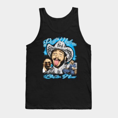Post Malone Vintage 80S Bootleg Design Tank Top Official Post Malone  Merch