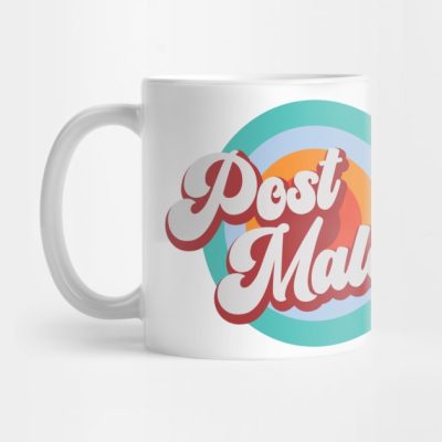 Color Circle With Name Post Mug Official Post Malone  Merch