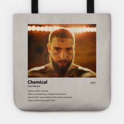 Chemical By Post Malone Tote Official Post Malone  Merch