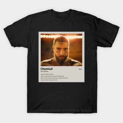 Chemical By Post Malone T-Shirt Official Post Malone  Merch