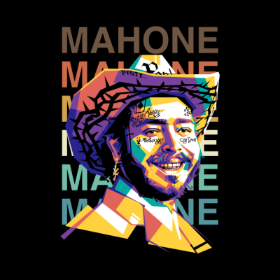 American Rapper Post Malone Retro Phone Case Official Post Malone  Merch