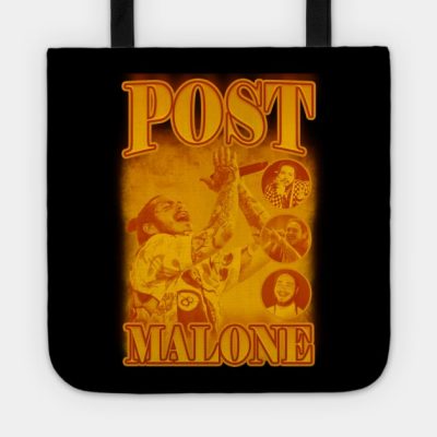 Post Malone Orange Tote Official Post Malone  Merch