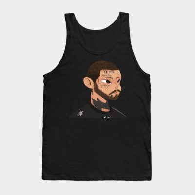 Post Malone Illustration Tank Top Official Post Malone  Merch