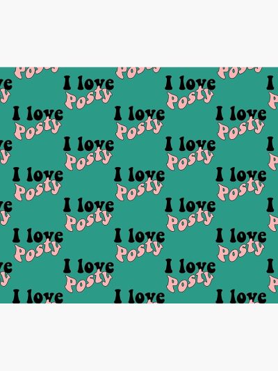 I Love Posty Tapestry Official Post Malone  Merch