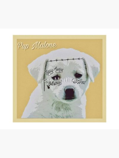 Pup Malone Tapestry Official Post Malone  Merch