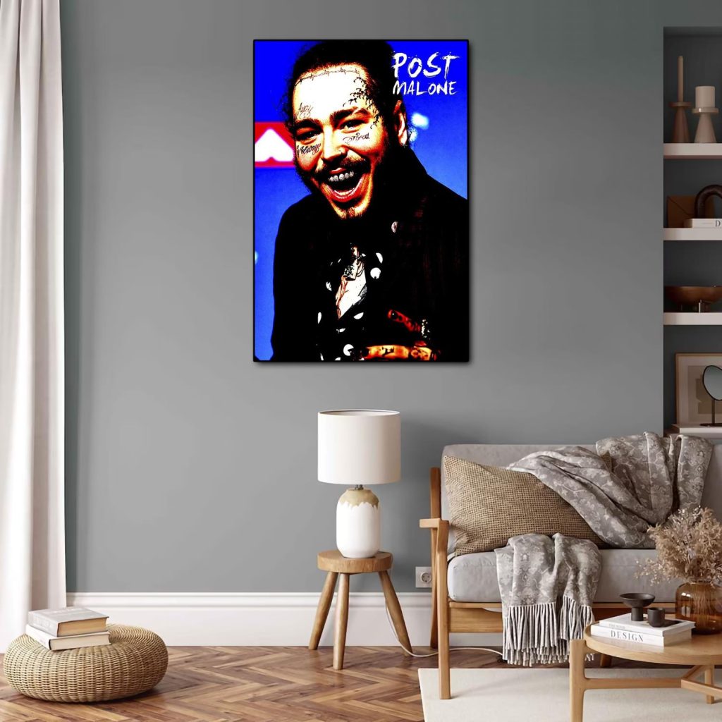 post malone Poster Decorative Painting Canvas Poster Gift Wall Art Living Room Posters Bedroom Painting 3 - Post Malone Shop