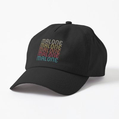 Malone Retro Vintage Style Name Cap Official Post Malone  Merch