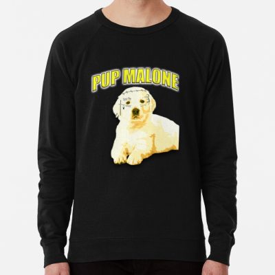 Pup Malone Sweatshirt Official Post Malone  Merch