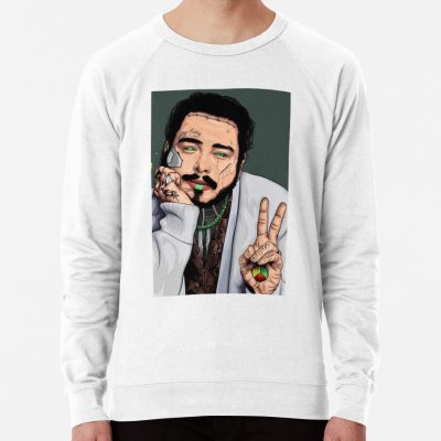 Rap Fan 012 Sweatshirt Official Post Malone  Merch
