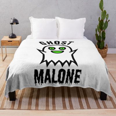 Ghost Malone209 Throw Blanket Official Post Malone  Merch
