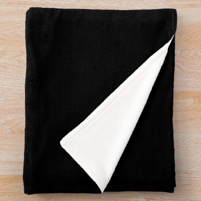 Pure White Posty Throw Blanket Official Post Malone  Merch