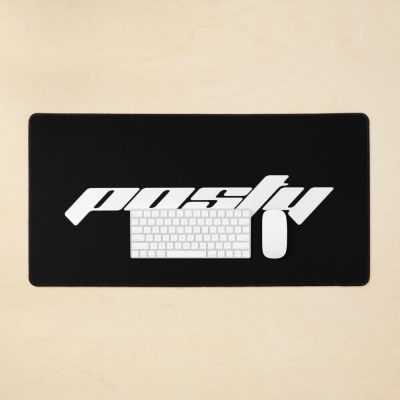 Pure White Posty Mouse Pad Official Post Malone  Merch