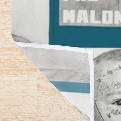 Pre Malone Shower Curtain Official Post Malone  Merch