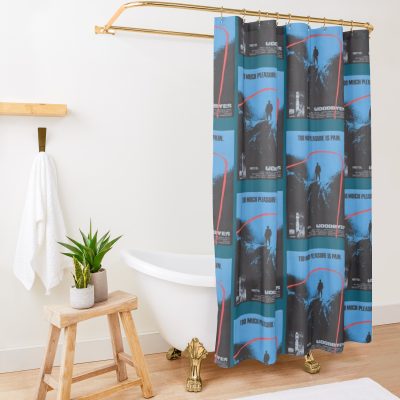 Posty - Goodbyes Album Cover Shower Curtain Official Post Malone  Merch