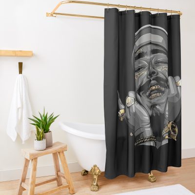 Rahgo Shower Curtain Official Post Malone  Merch
