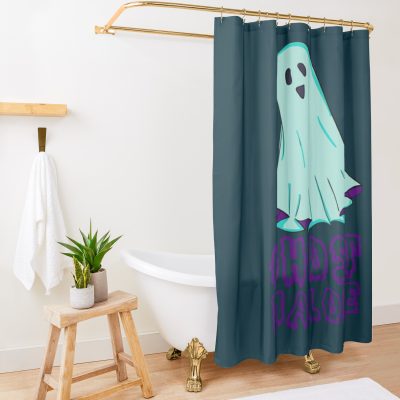 Ghost Malone Spooky27 Shower Curtain Official Post Malone  Merch